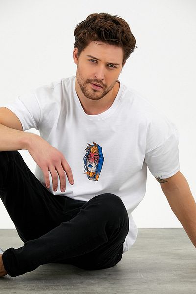 Pasage Μπλουζάκι Medusa Printed Oversize
