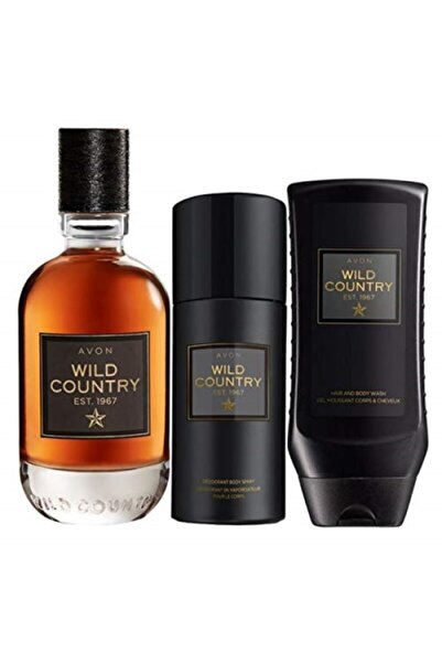 AVON Wild Country Edt Parfüm Seti