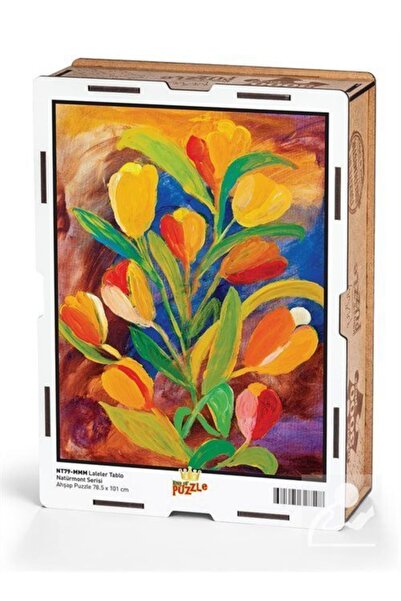 King Of Puzzle Laleler Tablo Ahşap Puzzle 3000 Parça (nt79-mmm)