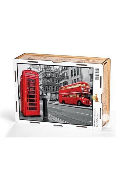 King Of Puzzle لغز فليت ستريت لندن الخشبي 2000 قطعة (uk50-mm)