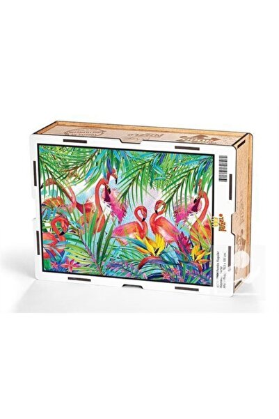 King Of Puzzle Flamingolar Ahşap Puzzle 3000 Parça (HV76-MMM)