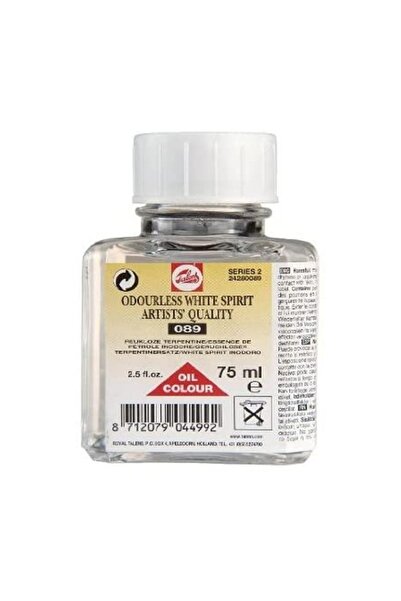 Talens Odourless White Spirit 089 75ml Kokusuz Beyaz Ispirto