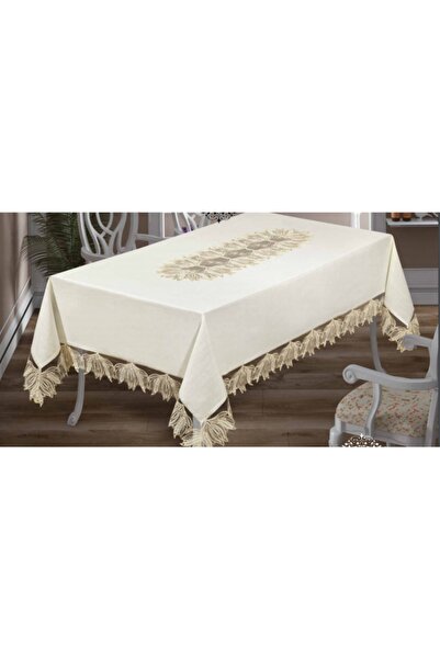 Haspen مفرش طاولة فاخر من القماش المخملي الفرنسي