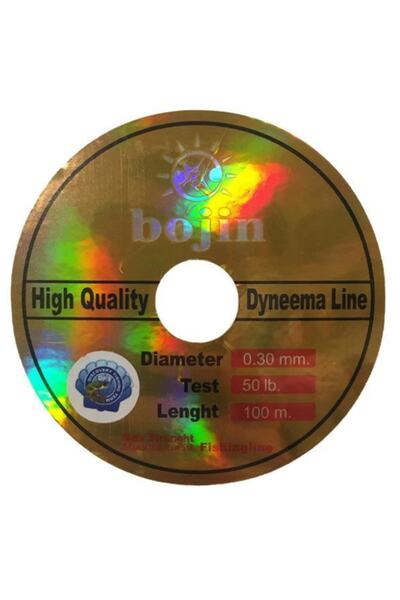 DFT بوجين داينيما خيط صيد السمك 100 م-0.30 ملم أخضر 1/10