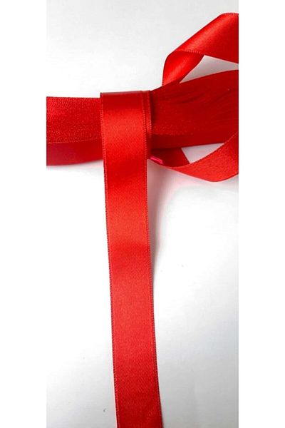 Uygun Red Satin Ribbon 2 Cm 10 Meter Ribbon, Bundle and Dowry