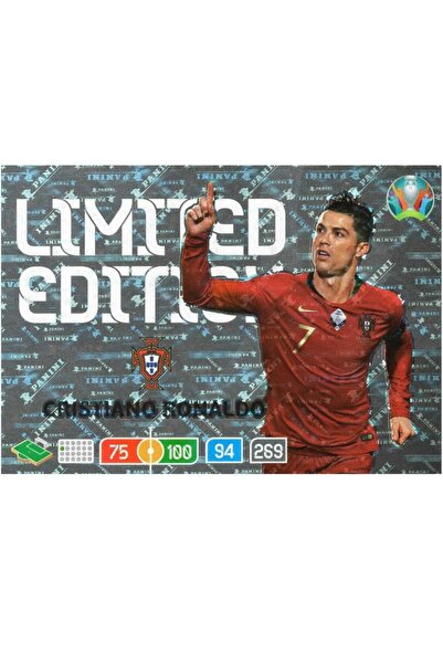 Panini Cristiano Ronaldo Limited Edition Futbolcu Kartı