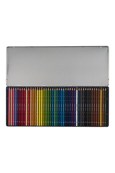 Bruynzeel Color Pencils Parrot Set Dry Paint Pen Set 45 Colors Metal Box