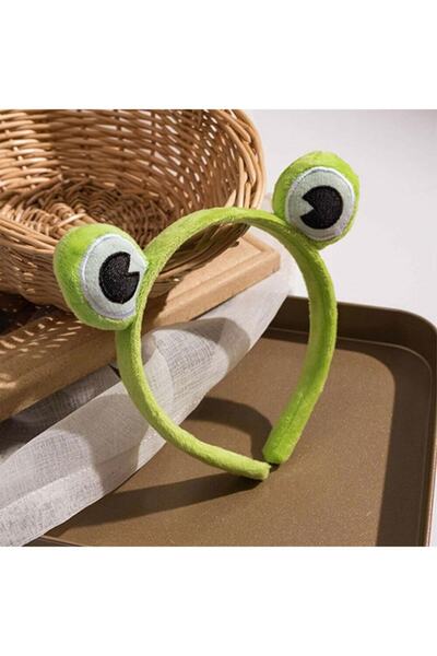 MİSSİNG Kurbağa Taç - Saç Tokası