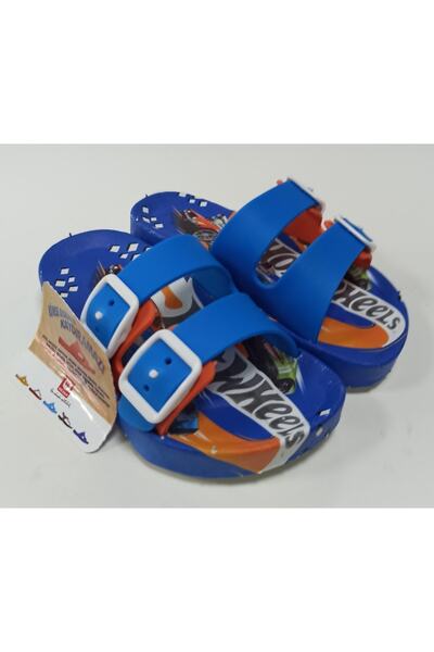 GEZER Anatomik Taban Ayarlanabilir Çift Tokalı Kaydırmaz Plastik Çocuk Terlik