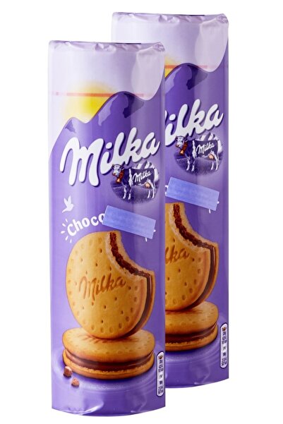 Milka Choco Creme Sütlü Çikolatalı Kakao Kremalı Bisküvi 260 Gram X 2 Adet