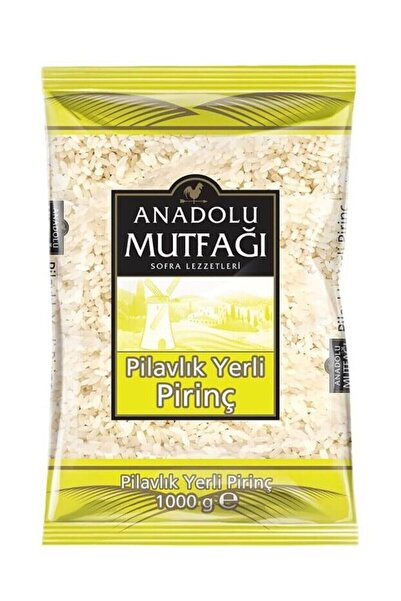 ANADOLU MUTFAGI Anadolu Mutfağı Yerli Pilavlık Pirinç 1 Kg
