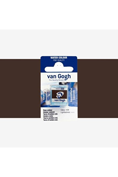 Van Gogh Sulu Boya Raw Umber 408 (yarım Tablet)