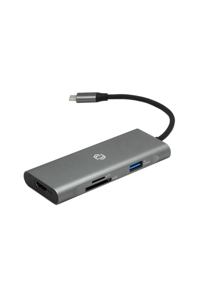 Universal Frısby Fa-7712Tc Type-C / USB 3.0-Hdmi-Card Reader Adapter