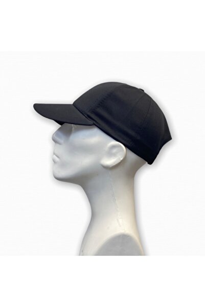 Yeni Sezon Unisex Standart Kalıp Siyah Kep Şapka Nilcap33