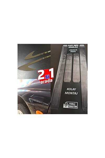 Genel Markalar Peugeot 301 Kapı Eşiği Set + Çamurluk Vent Krom Görsel