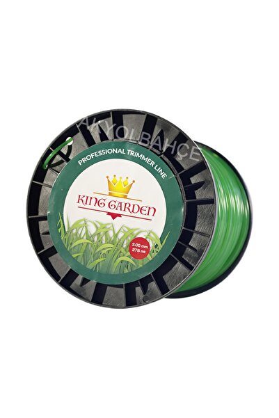 King Garden Tırpan Misinası Ot Çim Kesme Ipi 3mm - 276 M
