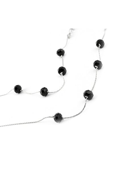 BVER حزام النظارة بسلسلة إيطالية مطلية بحجر صغير لؤلؤي موديل 006