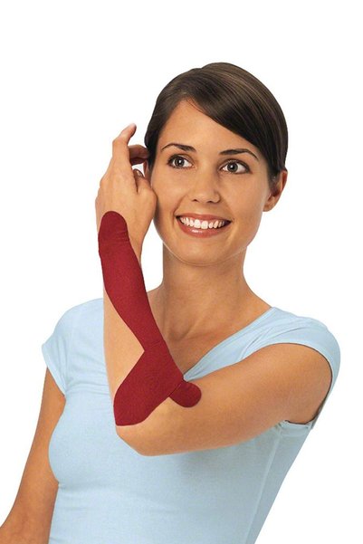Leukotape К Pain Patch 5cm x 5m Skin 72978-16 Red