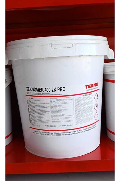 TEKNO Mer 400 2k Pro Bitüm-kauçuk Esaslı Su Yalıtım Malzemesi