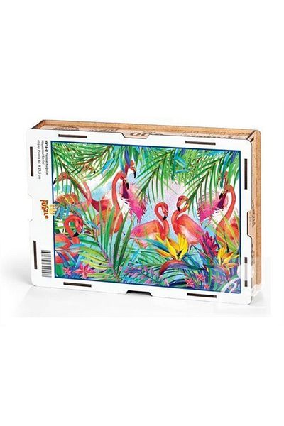 King Of Puzzle Pink Swans Wooden Puzzle 500 Pieces (hv16-d)