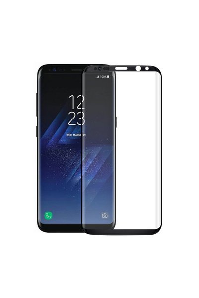 Microsonic Galaxy S8 3d Kavisli Temperli Cam Ekran Koruyucu Kırılmaz Microson...