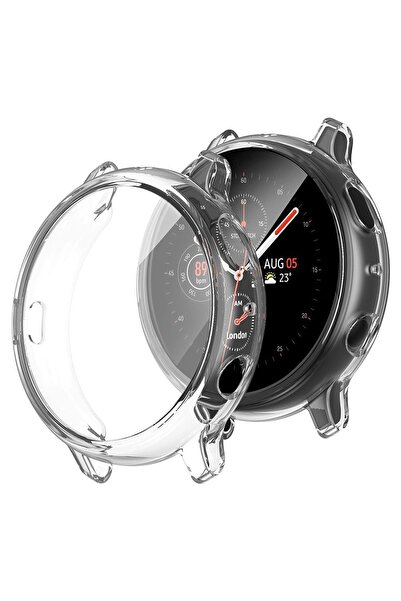 Microsonic Samsung Galaxy Watch Active 2 Uyumlu 40mm Kılıf 360 Full Round Sof...