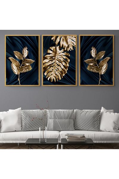 TekTablo Tablă din lemn cu cadru decorativ