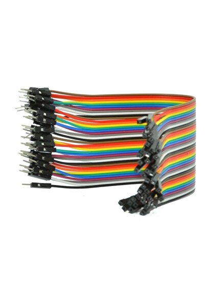 Arduino Projeleri Erkek Dişi Jumper Kablo 40’lı