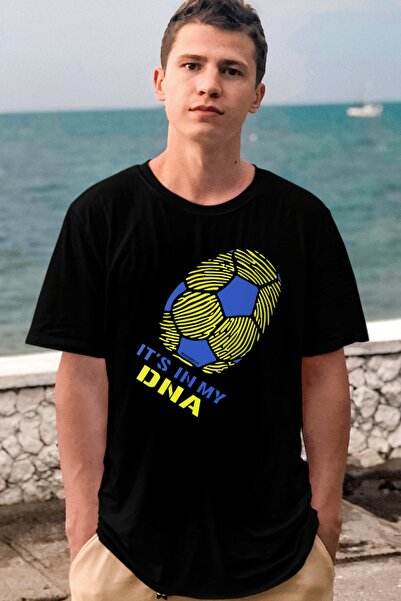 ROCKANDROLL Tricou pentru bărbați My Colors Canary Black cu mânecă scurtă