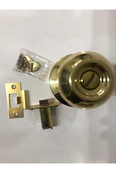 Noname Lockware Sarı Topuzlu Kilit Pirinç Alaşım Anahtarsız