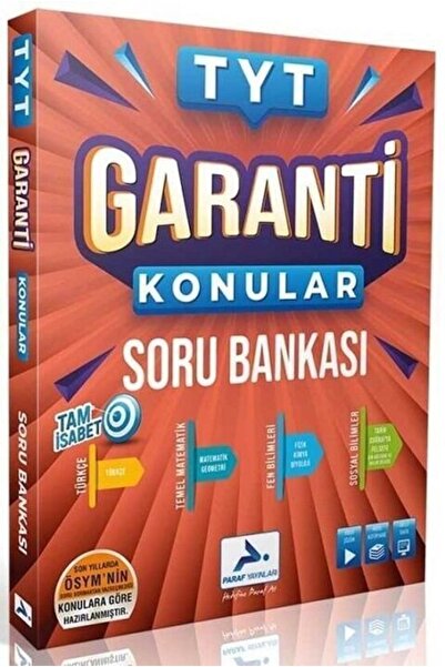 Tyt Garanti Konular Soru Bankası Yayınları