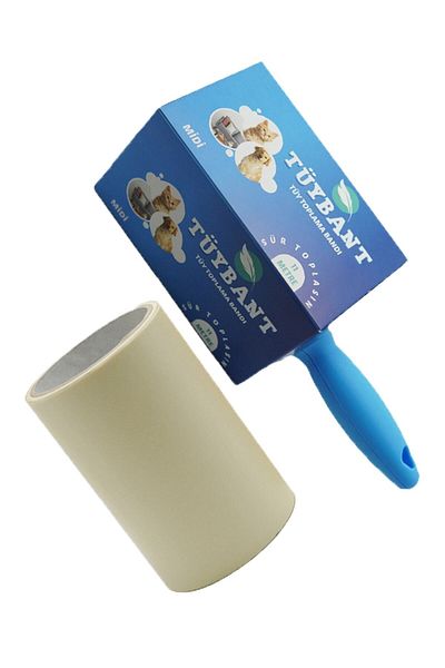 Tüybant Midi + 1 Spare Feather Collector Roller Cat Dog Feather Bristle Dust Collection Roller