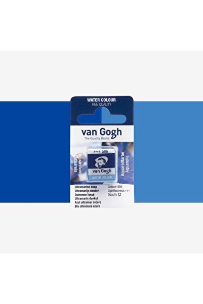 Van Gogh Sulu Boya Ultramarine Deep 506 Yarım Tablet