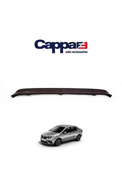 Cappafe Renault Symbol Arka Tampon Eşiği Koruma (Abs) Mat Siyah 2013 Ve Sonrası