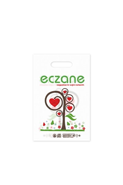 Genel Markalar Elgeçme Eczane Poşeti (no:0) 20x30 Cm (tasarım 3) - 100 Adet