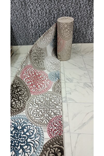 Efsane Vizon Turkuaz Gülkurusu Halı