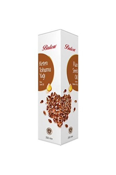 Balen Keten Tohumu Yağı Soğuk Pres Içilebilir 250 ml