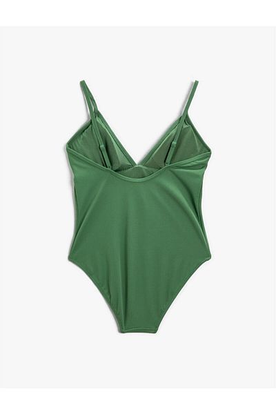 Koton Costum de baie Viva cu detaliu din cauciuc