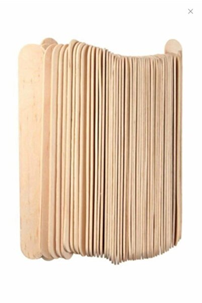 Genel Markalar 50'li Paket Abeslang Tahta Dil Çubuğu Basacağı - Ağda Spatulası