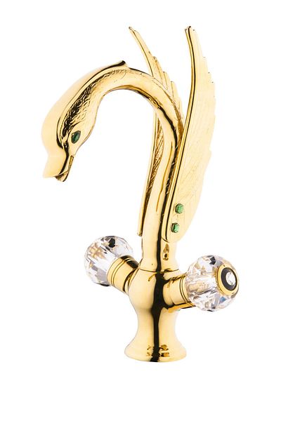 Aquamix Sink Mixer Ottoman Gold Platinium