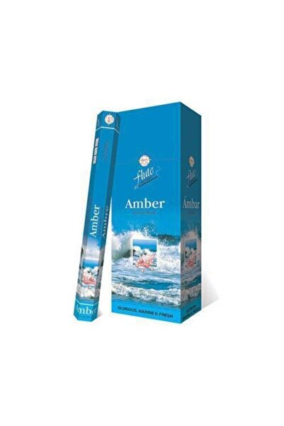 Sakız Ağacı Flute Tütsü Amber 20 Çubuk