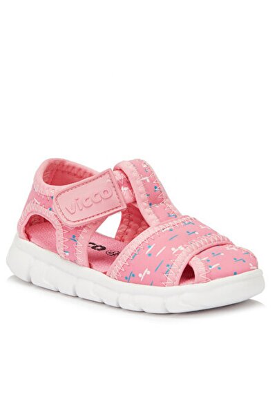 Vicco Bumba Iı Kız Çocuk Pembe Hafif Bebe Patik Filet Sandalet 332.b22y.306-04 22/35 -1