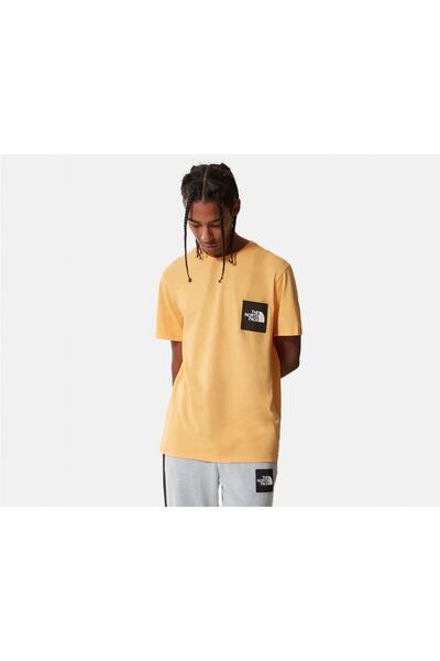 THE NORTH FACE M Galahm Graphic Tee Ανδρικό μπλουζάκι casual Nf0a7r2n0ut1 κίτρινο