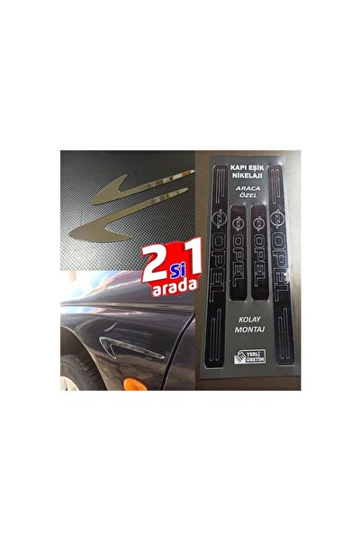 Genel Markalar Opel Combo Uyumlu Kapı Eşiği Set + Çamurluk Vent Krom Görsel