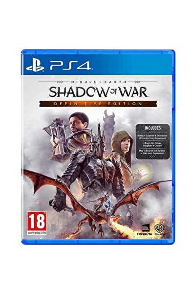 Warner Bross Middle Earth Shadow Of War Definitive Edition Ps4