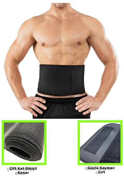Urz Store Belly Slimming Sauna Waist Belt Waist Corset Sweat Belt Thermal Waist Corset Waist Belt Waist Melting