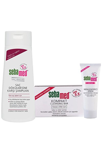 Sebamed 3'lü Set - Şampuan Saç Dökülmesine Karşı Etkili 400 Ml+ Nemlendirici ...