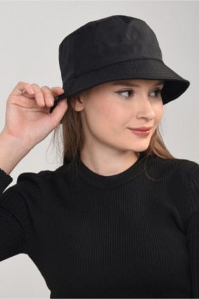 Erbas Collection Черна лятна шапка-кофа