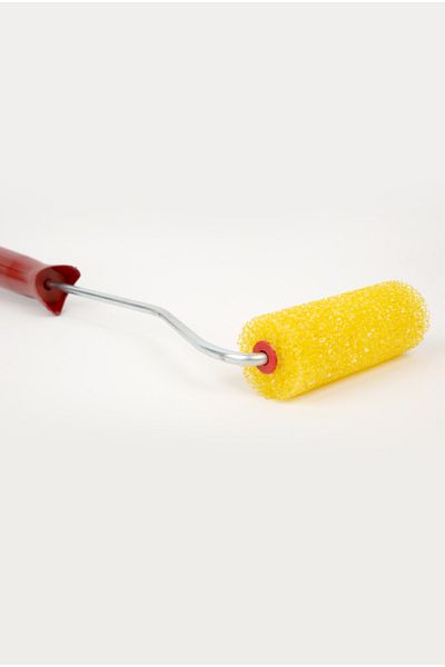 FırsatYapıMarket 10 cm Coral Crystal Finger Roller Grainy Paint Roller with Handle