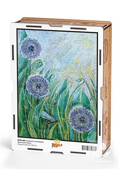 King Of Puzzle Yusufçuk Ve Hindibalar Ahşap Puzzle 204 Parça (nt04-cc)